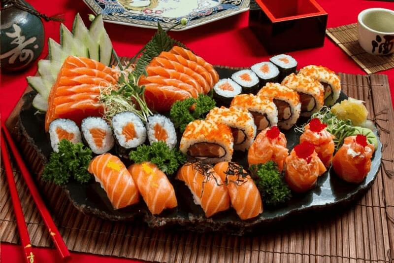 (L) sushi & sashimi combo