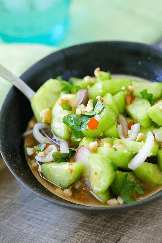Cucumber Salad Thai Style